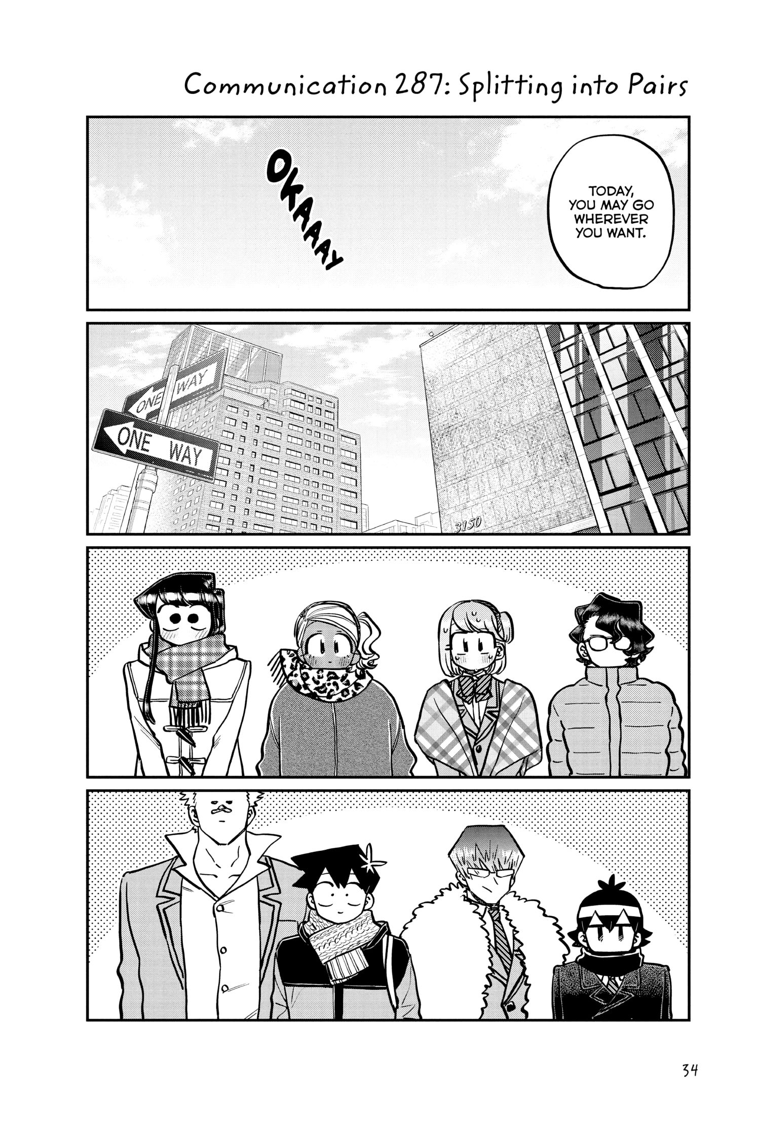 Komi Can’t Communicate, Chapter 287 image 1